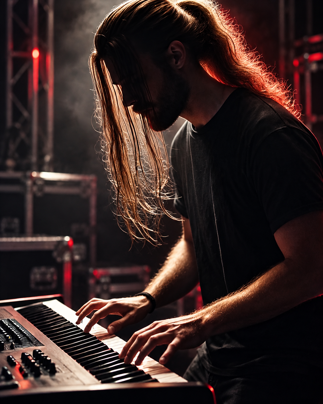 Tobi am Keyboard